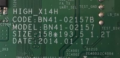 MAIN PARA TV SAMSUNG / NUMERO DE PARTE BN94-08192P / BN41-02157B / BN97-08922T / BN9408192P / PARTE SUSTITUTA BN94-08061M / MODELO UN46H7150 / UN46H7150AFXZA US02 - Imagen 4