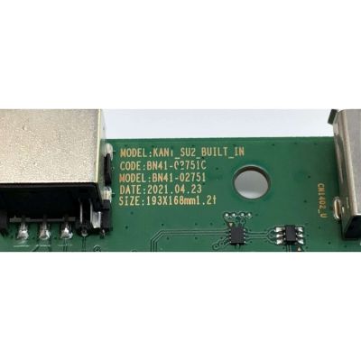 MAIN ORIGINAL PARA TV SAMSUNG 4K UHD HDR SMART TV / NUMERO DE PARTE BN94-16116U / BN41-02751C / BN97-17445K / BN9416116U / DZFH2326 / BN41-02751C-000 / PANEL CY-BT055HGHVLH / DISPLAY ST5461D16-3 V2.2 / BN96-52598B / MODELO UN55TU690 / UN55TU690TFXZA C427 - Imagen 6