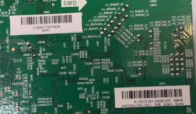 MAIN FUENTE ((COMBO)) PARA TV HISENSE FULL·HD ((ANDROID TV)) / NUMERO DE PARTE 36275-253997 / TP.MS6683TPB753 / A19072781-0A00339 / 40E5600EU / C08ACD9EF80A / 190530 / M192785 / PANEL JHD396V1F01-TXL1 / MODELO 40H5590F - Imagen 2