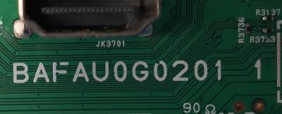 MAIN PARA TV PHILIPS 4K·UHD·HDR ((ROKU TV)) / NUMERO DE PARTE AFA84011 / BAFAU0G0201 1 / AFA84 / AFA84UT-65UB / PANEL UCF8DXT-G078 / DISPLAY HV650QUB-F72 REV.1.0 / MODELO 65PUL6553 / 65PUL6553/F7 - Imagen 3