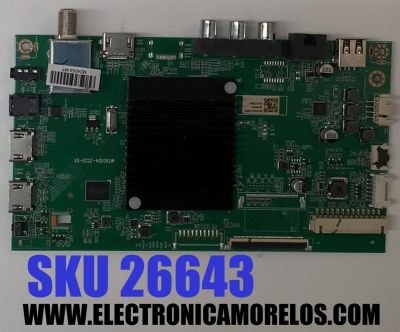 MAIN PARA TV ONN 4K·UHD·HDR ((ROKU TV)) / NUMERO DE PARTE 515C90104M12 / MT90104-ZC01-01 / 20240510 / 2010133865 / M12/632-04094 / DISPLAY HV650QUB-F71 / MODELO 100012587 (65")