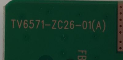 T-CON PARA TV ONN / NUMERO DE PARTE 513C6571M02 / TV6571-ZC26-01(A) / 303C6571231 / 2E18372A0 / 20240511 / 2010133865 / M02/2629-02329 / DISPLAY HV650QUB-F71 / MODELO 100012587 (65") - Imagen 3