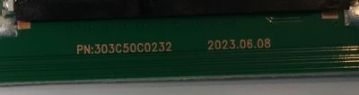 T-CON PARA TV ONN / NUMERO DE PARTE 513C50C0M61 / TV50C0-ZC26-01(B) / 303C50C0232 / M61/2652-03377 / 2130005752 / 20240224 / DISPLAY JR645R3HA3L / MODELO 100012587 (65") - Imagen 4