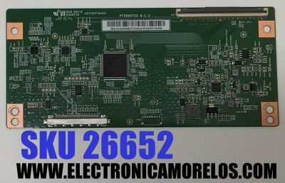 T-CON PARA TV WESTINGHOUSE / NUMERO DE PARTE 260162005482 / PT500GT02-8-C-2 / HB3702PF046A1 / 260162005482TH3AQVK / PANEL HK500WLEDM / MODELO WR50UT4212