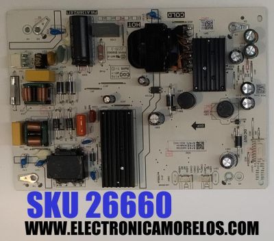 FUENTE DE PODER PARA TV VIZIO / NUMERO DE PARTE 60101-04421 / PW.A136.671 / 4300187689 / A22081000-0A00885 / DISPLAY HV430QUB-F70 / MODELO M43Q6M-K04 / M43Q6M-K04 LBVFN7NZ