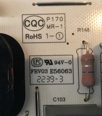 FUENTE DE PODER PARA TV VIZIO / NUMERO DE PARTE 60101-04421 / PW.A136.671 / 4300187689 / A22081000-0A00885 / DISPLAY HV430QUB-F70 / MODELO M43Q6M-K04 / M43Q6M-K04 LBVFN7NZ - Imagen 2