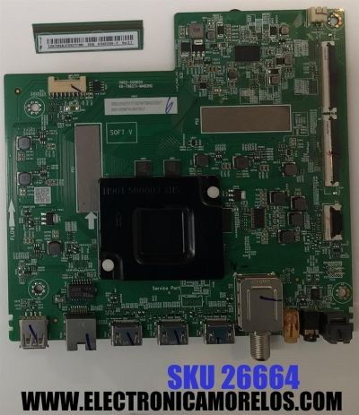 MAIN PARA TV TCL 4K·UHD·HDR ((GOOGLE TV)) / NUMERO DE PARTE 30800-001002 / 40-T962T1-MAB2HG / 11602-500850 / 30801-000994 / V8-A962T60-LF / GNB002762A / PANEL LVU650NDEL / DISPLAY ST6451D06-3 VER.2.1 / MODELO 65S450F