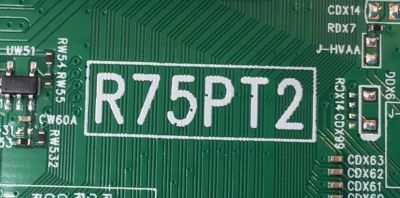 MAIN PARA TV TCL 4K·UHD·HDR·QLED ((GOOGLE TV)) / NUMERO DE PARTE 30800-001079 / 40-R75PT2-MAB2HG / 11602-500993 / R75PT2 / 30801-001071 / V8-R75PT01-LF / PANEL LVU650NDEL / DISPLAY ST6451D06-3 VER.2.1 / MODELO 65Q650G - Imagen 2