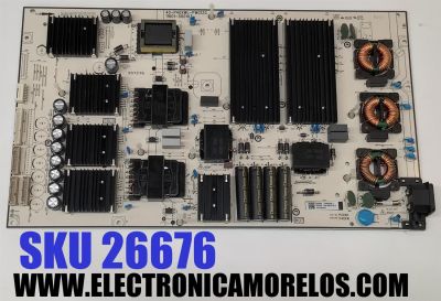 FUENTE DE PODER PARA TV TCL / NUMERO DE PARTE 30805-000334 / 40-P40XWL-PWG1ZG / 11601-500103 / P40XH / P40XW / 357216 / 20357216 / 20230601 / PANEL LVU750NDGL / DISPLAY ST7461D05-7 VER.2.1 / MODELO 75QM850G