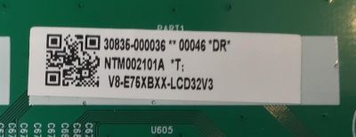 LED DRIVER PARA TV TCL / NUMERO DE PARTE 30835-000036 / 40-75XBXX-DCA2LG / 11602-500488 / H07802PNU95B1 / V8-E76XBXX-LCD32V3 / NTM002101A / PANEL LVU750NDGL / DISPLAY ST7461D05-7 VER.2.1 / MODELO 75QM850G - Imagen 4