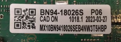 MAIN PARA TV SAMSUNG / NUMERO DE PARTE BN94-18026S / BN41-03114A / BN41-03114A-000 / DFVC2304 / BN97-20403F / W058C-E81A / PANEL CY-QC085HGCV1H / DISPLAY PT850GT01-1 VER.1.0 / MODELO QN85Q60CDFXZA XA01 - Imagen 5