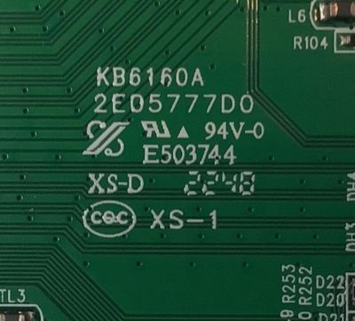 MAIN PARA TV ONN 4K UHD HDR ROKU TV / NUMERO DE PARTE 515C90100M16 / MT90100-ZC01-01 / 2E05777D0 / KB6160A / 20221207 / 2010112416 / M16/9624-01076 / M22227-MT / DISPLAY JR645R3HA7L / MODELO 100012587 65 PULGADAS - Imagen 4