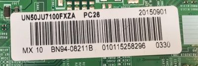 MAIN PARA TV SAMSUNG 4K·UHD ((SMART TV)) / NUMERO DE PARTE BN94-08211B / BN41-02356 / BN41-02356A / BN97-09415A / PANEL CY-GJ050FLNV1H / DISPLAY V500DK4-QS1 REV.C1 / MODELO UN50JU7100 / UN50JU7100F / UN50JU7100FXZA / UN50JU7100FXZA IS01 - Imagen 3