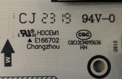FUENTE DE PODER PARA TV HISENSE ORIGINAL / NUMERO DE PARTE 336383 / RSAG7.820.13041/ROH / CQC13134095636 / 13041-B / DPD235JX0A5 / PANEL HD650Z6U52 / DISPLAY T650QVN07.H / MODELO 65U8K - Imagen 3