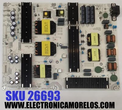 FUENTE DE PODER PARA TV HISENSE / NUMERO DE PARTE 333124 / RSAG7.820.13040/ROH / CQC13134095636 / 13040-Z / DMD237U14GC / PANEL HD750H3U72-T0L / DISPLAY HV750QUB-F92 / MODELO 75U6K