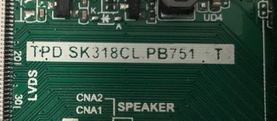 MAIN FUENTE ((COMBO)) PARA TV ONN FHD ((ROKU TV)) / NUMERO DE PARTE 9011-240038 /  / 9011-240038-TQ2011VK / CVTE9011ARA0-B41358 / TPD.SK318CL.PB751 / Q23065-KT / PANEL K430WDD1 / DISPLAY ST4251B05-2 VER.2.1 / MODELO 100133209 (43") - Imagen 3
