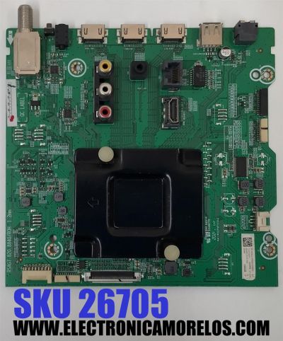 MAIN PARA TV HISENSE 4K·UHD·HDR ((ROKU TV)) / NUMERO DE PARTE 251243 / RSAG7.820.8840/ROH / H41802PNF03A2 / 251242 / 65A6501EUR / RSAG7.820.8840/ROH 1.2mm / G20088E / PANEL HD650V3U52-TDL3 / DISPLAY T650QVN07.5 / MODELO 65R8F