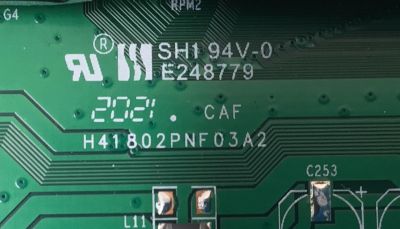 MAIN PARA TV HISENSE 4K·UHD·HDR ((ROKU TV)) / NUMERO DE PARTE 251243 / RSAG7.820.8840/ROH / H41802PNF03A2 / 251242 / 65A6501EUR / RSAG7.820.8840/ROH 1.2mm / G20088E / PANEL HD650V3U52-TDL3 / DISPLAY T650QVN07.5 / MODELO 65R8F - Imagen 2