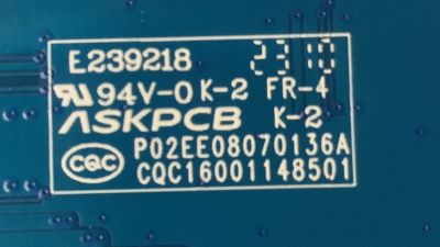 MAIN PARA TV PHILIPS 4K·UHD·HDR ((ROKU TV)) / NUMERO DE PARTE 02-1MTR17AMA-J03T / CV817-NH / 7.T817NH110000.0A2 / P02EE08070136A / CQC16001148501 / DMA7513141 / PANEL LVU550CSDX E0756 / DISPLAY ST5461D12-6 VER.2.2 / MODELO 55PUL6673 / 55PUL6673/F7 - Imagen 4