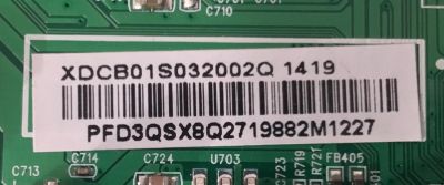 MAIN PARA TV AOC FULL HD / NUMERO DE PARTE XDCB01S032 / 715G5749-M03-001-004K / XDCB01S032002Q / PFD3QX8Q27 / A4402460996 / PANEL TPM236H3 / HM236WU3-101 / HM236WU3-100 / MODELO LE24D1331 - Imagen 3