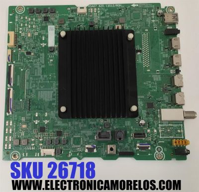 MAIN PARA TV HISENSE 4K·UHD·ULED ((GOOGLE TV)) / NUMERO DE PARTE 349861 / RSAG7.820.13512/ROH / 344468 / 55E85GUA / EN0606 / PANEL HD550Z6U53-TALGB5 / DISPLAY T550QVN10.A / MODELO 55U8K