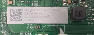 MAIN PARA TV HISENSE 4K·UHD·ULED ((GOOGLE TV)) / NUMERO DE PARTE 349861 / RSAG7.820.13512/ROH / 344468 / 55E85GUA / EN0606 / PANEL HD550Z6U53-TALGB5 / DISPLAY T550QVN10.A / MODELO 55U8K - Imagen 3