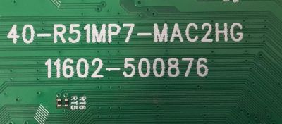 MAIN PARA TV TCL 4K·UHD·HDR ((GOOGLE TV)) / NUMERO DE PARTE 30800-000882 / 40-R51MP7-MAC2HG / 11602-500876 / R51MP9 / RT2851M / RT2851A / 30801-000856 / V8-R51MT08-LF / PANEL LVU500NDEL / DISPLAY ST4951D01-1 VER.2.2 / MODELO 50S470G - Imagen 4