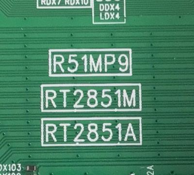 MAIN PARA TV TCL 4K·UHD·HDR ((GOOGLE TV)) / NUMERO DE PARTE 30800-000882 / 40-R51MP7-MAC2HG / 11602-500876 / R51MP9 / RT2851M / RT2851A / 30801-000856 / V8-R51MT08-LF / PANEL LVU500NDEL / DISPLAY ST4951D01-1 VER.2.2 / MODELO 50S470G - Imagen 2