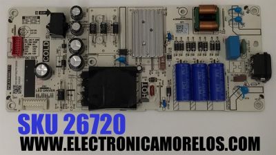 FUENTE DE PODER PARA TV TCL / NUMERO DE PARTE 30102-000014 / PW.A100W2.771 / P23030180 / 23030180 / 20230320 / PANEL LVU500NDEL / DISPLAY ST4951D01-1 VER.2.2 / MODELO 50S470G