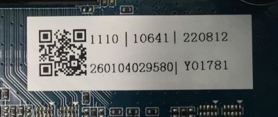 MAIN FUENTE ((COMBO)) PARA TV WESTINGHOUSE FULL HD ((ROKU TV)) / NUMERO DE PARTE 260104029580 / CV816-K42 / 7.D816K4212000.3A2 / P02EE08070101B / CQC16001148501 / PANEL HK430WLEDM-JH6PH / DISPLAY PT430CT03-14 VER.2.4 / MODELO WR43FX2210 - Imagen 3