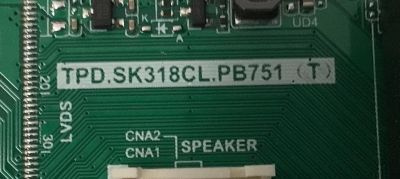 MAIN FUENTE COMBO ORIGINAL PARA TV ONN ROKU / NUMERO DE PARTE 9011-240038-TQ20126K / TPD.SK318CL.PB751 / 9011-240038-TQ20126K-CVTE9011ARA0-B04129 / B23080075 / Q23083-KT / PANEL K320WDD1B / DISPLAY LC320DXQ SM A8 / MODELO 100012589 32" - Imagen 4