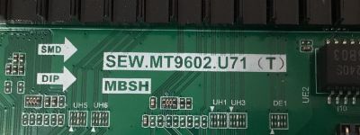 MAIN PARA TV SHARP 4K·UHD·HDR / NUMERO DE PARTE 4PB75EJ2U / SEW.MT9602.U71 T / MBSH / 4PB75EJ2U 134 / PANEL K750WDE / DISPLAY JR745R3HA2Y / MODELO 4P-B75EJ2U - Imagen 3