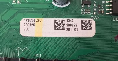 MAIN PARA TV SHARP 4K·UHD·HDR / NUMERO DE PARTE 4PB75EJ2U / SEW.MT9602.U71 T / MBSH / 4PB75EJ2U 134 / PANEL K750WDE / DISPLAY JR745R3HA2Y / MODELO 4P-B75EJ2U - Imagen 2