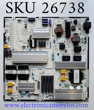FUENTE DE PODER PARA TV LG / NUMERO DE PARTE EAY65894911 / TP6E65894911 / LGP86S-24UL12 / 65894911 / PANEL NC860EQE-VBNH1 / MODELO 86QNED80TUC. BUSFLKR