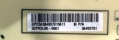 FUENTE DE PODER PARA TV LG / NUMERO DE PARTE 38495701 / EAX69995203 / EAX69995203 (1.0) / 3CPRSL08-0001 / PANEL AC770AQL / MODELO OLED77C3AUA / OLED77C3AUA.DUSQLR - Imagen 2