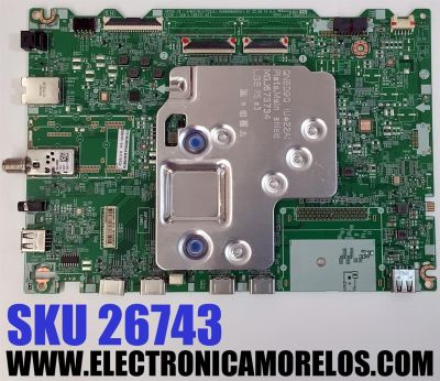 MAIN ORIGINAL PARA TV LG 4K UHD HDR SMART TV / NUMERO DE PARTE EBT67608702 / EAX69969203 / EAX69969203(1.0) / 67608702 / PANEL NC860TQF-ABMH1 / DISPLAY HV860QUB-E1E / MODELO 86UR8000AUA / 86UR8000AUA.BUSGLKR