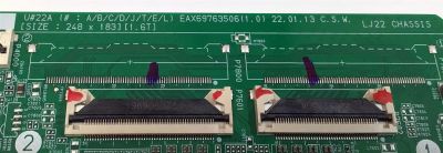 MAIN PARA TV LG ORIGINAL 4K UHD SMART TV / NUMERO DE PARTE EBT67575701 / EAX6976306 / EAX6976306 (1.0) / 67575701 / PANEL NC860TQF-VBLH5 / DISPLAY HF860QUB-E2D / MODELO 86UQ7070ZUD / 86UQ7070ZUD.BUSFFKR - Imagen 3