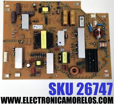 FUENTE DE PODER PARA TV SONY / NUMERO DE PARTE 100139013 / 100611111 / APS-430 / APS-430 (CH) / F6101 / T5AH / 19112016258A / PANEL YM9F065CNO01 / MODELO XBR-65X800G / XBR65X800G