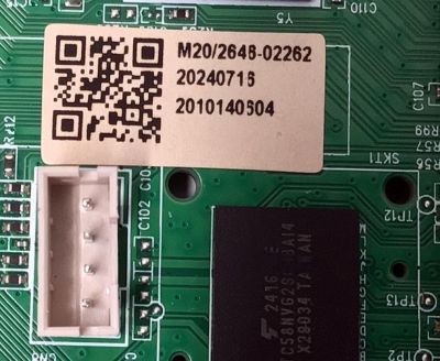 MAIN FUENTE COMBO ORIGINAL PARA TV ONN FULL HD HDR ROKU TV / NUMERO DE PARTE 515CT9501M20 / AMT9501-ZC01-01 / 20240715 / M20/2646-02262 / 2010140504 / M24154-MT / DISPLAY HV400FHB-F11 REV.2.0 / MODELO 100058007 40" - Imagen 2