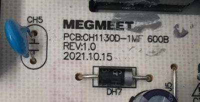 FUENTE DE PODER PARA TV ONN ORIGINAL / NUMERO DE PARTE CH1130D-1MF 600B / PCB:CH1130D-1MF 600B / ST10124232601196 / PANEL C500Y19-5C / MODELOS 100133204 50" / 100012585 50" - Imagen 2