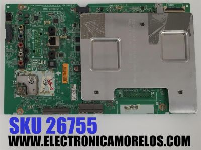 MAIN PARA TV LG 4K·UHD ((SMART TV)) / NUMERO DE PARTE EBT63797103 / EAX66602602 / EAX66602602 (1.0) / 63797103 / PANEL NC430EGE / DISPLAY LC430EGY (SH)(A1) / MODELO 43UF6900 / 43UF6900-UC / 43UF6900-UC.BWMYLJR
