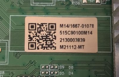 MAIN PARA TV ELEMENT 4K·UHD·HDR10 ((ROKU TV)) / NUMERO DE PARTE 515C90100M14 / M21112-MT / 2130003839 / M14/166-01078 / MODELO E4AA70R - Imagen 2