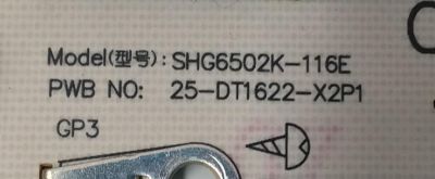 FUENTE DE PODER ORIGINAL PARA TV VIZIO / NUMERO DE PARTE 60101-05293 / SHG6502K-116E / 25-DT1622-X2P1 / SHG6502K-116E-1 / PANEL BOEI650WQ1 / DISPLAY HV650QUB-F72 REV.1.0 / MODELO V4K65M-0804 / V4K65M-0804 LBSFT5GA / V4K65M-0804 LBSFT5HA - Imagen 3