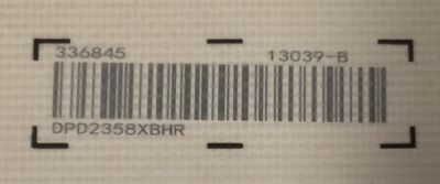 FUENTE DE PODER PARA TV HISENSE / NUMERO DE PARTE 336845 / RSAG7.82013039/ROH / 13039-B / DPD2358XBHR / PANEL HD750Z6U76-TALGB5 / DISPLAY HV750QUB-E91 REV 2.0 / MODELO 75U8K - Imagen 3