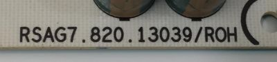 FUENTE DE PODER PARA TV HISENSE / NUMERO DE PARTE 336845 / RSAG7.82013039/ROH / 13039-B / DPD2358XBHR / PANEL HD750Z6U76-TALGB5 / DISPLAY HV750QUB-E91 REV 2.0 / MODELO 75U8K - Imagen 2