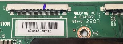 MAIN PARA TV PANASONIC 4K·UHD· / NUMERO DE PARTE JQGCB0PA0340 / 715GA556-M0D-000-005K / JQGCB0P A0340A0Q / 5852697M0042 / 4C364ECBEFE6 / PANEL LD550EQE (FP)(A2) / MODELO TH-55SQ1W - Imagen 3