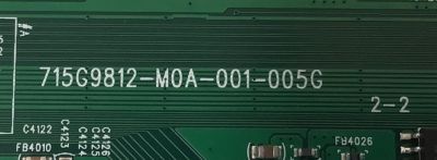MAIN PARA TV PANASONIC 4K·UHD· / NUMERO DE PARTE JQGSU0PA0040 / 715G9812-M0A-001-005G / (Q)JQGSU0PA004050Q / 5852697Y0043 / PANEL LD550EQE (FP)(A2) / MODELO TH-55SQ1W - Imagen 3