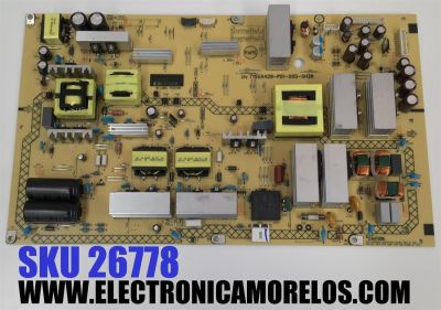 FUENTE DE PODER PARA TV PANASONIC / NUMERO DE PARTE IWA56QBN / 715GA429-P01-000-0H3R / (Q)IWA56QBN / 5866748P0031 / PANEL LD550EQE (FP)(A2) / MODELO TH-55SQ1W