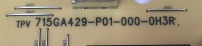 FUENTE DE PODER PARA TV PANASONIC / NUMERO DE PARTE IWA56QBN / 715GA429-P01-000-0H3R / (Q)IWA56QBN / 5866748P0031 / PANEL LD550EQE (FP)(A2) / MODELO TH-55SQ1W - Imagen 3