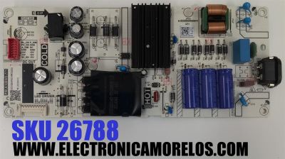 FUENTE DE PODER PARA TV TCL / NUMERO DE PARTE 30102-000018 / PW.A100W2.771 / 23040304 / 20230412 / B23040304-0A03066 / PANEL LVU550NDEL / DISPLAY ST5461D12-4 VER.2.2 / MODELO 55S470G